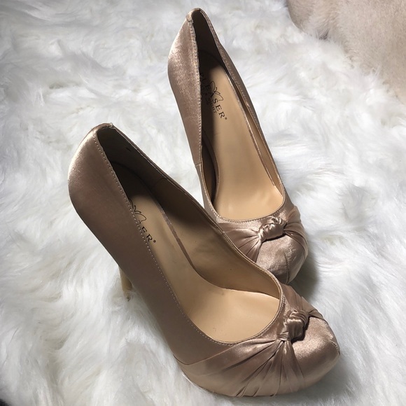 Pleaser Day & Night Satin Platform - Picture 2 of 6